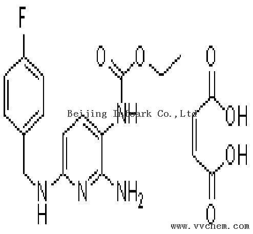 Flupirtine maleate; ethyl 2-amino-6-[(4-fluorobenzyl)amino]pyridine-3-carbamate compound with maleic acid (1:1);