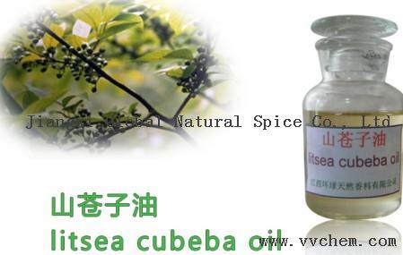 Natural Spice oil of pure natural litsea cubeba oil,perfume,CAS No. 68855-99-2