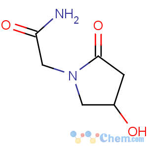 CAS No:62613-82-5;88929-35-5 2-(4-hydroxy-2-oxopyrrolidin-1-yl)acetamide