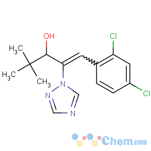 CAS No:83657-24-3;76714-88-0;101179-53-7 (E)-1-(2,4-dichlorophenyl)-4,4-dimethyl-2-(1,2,<br />4-triazol-1-yl)pent-1-en-3-ol