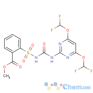 CAS No:86209-51-0;113036-87-6 methyl<br />2-[[4,6-bis(difluoromethoxy)pyrimidin-2-yl]carbamoylsulfamoyl]benzoate