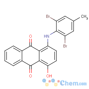 CAS No:68239-61-2;63512-13-0 1-(2,6-dibromo-4-methylanilino)-4-hydroxyanthracene-9,10-dione
