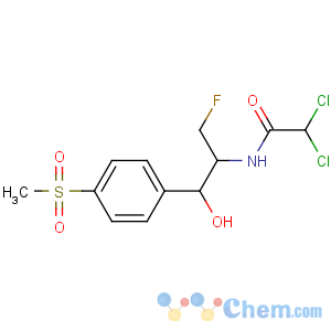 CAS No:73231-34-2;76639-94-6 2,2-dichloro-N-[(1R,<br />2S)-3-fluoro-1-hydroxy-1-(4-methylsulfonylphenyl)propan-2-yl]acetamide