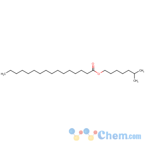 CAS No:1341-38-4;29806-73-3 6-methylheptyl hexadecanoate