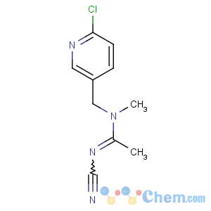 CAS No:135410-20-7;160430-64-8 N-[(6-chloropyridin-3-yl)methyl]-N'-cyano-N-methylethanimidamide