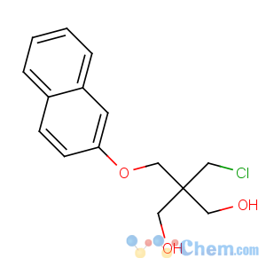 CAS No:9007-20-9;54182-57-9 2-(chloromethyl)-2-(naphthalen-2-yloxymethyl)propane-1,3-diol