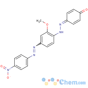 CAS No:19800-42-1;61902-11-2 4-[[2-methoxy-4-[(4-nitrophenyl)diazenyl]phenyl]hydrazinylidene]<br />cyclohexa-2,5-dien-1-one