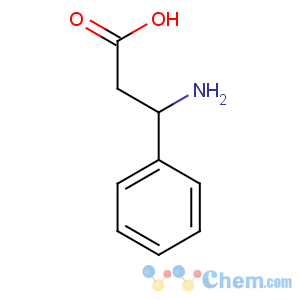 CAS No:614-19-7;3646-50-2 3-amino-3-phenylpropanoic acid