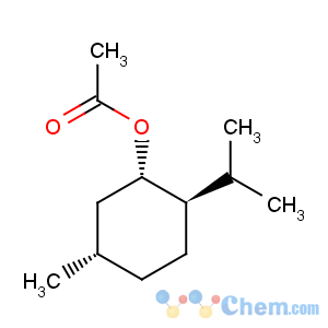 CAS No:29066-34-0;89-48-5 menthyl acetate