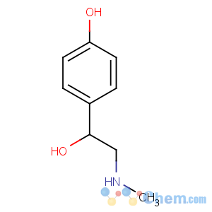 CAS No:94-07-5;575-81-5 4-[1-hydroxy-2-(methylamino)ethyl]phenol