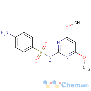 CAS No:155-91-9;122-11-2 4-amino-N-(4,6-dimethoxypyrimidin-2-yl)benzenesulfonamide