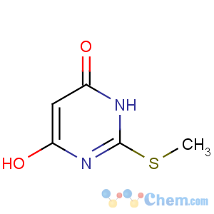 CAS No:1979-98-2;29639-68-7 4-hydroxy-2-methylsulfanyl-1H-pyrimidin-6-one