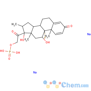 CAS No:2392-39-4;55203-24-2 dexamethasone 21-phosphate disodium salt