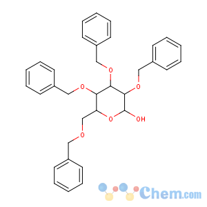 CAS No:6564-72-3;4132-28-9 (2S,3R,4S,5R,6R)-3,4,<br />5-tris(phenylmethoxy)-6-(phenylmethoxymethyl)oxan-2-ol