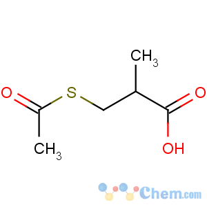 CAS No:76497-39-7;33325-40-5 3-(Acetylthio)-2-methylpropanoic acid