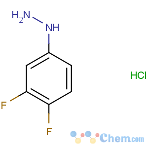 CAS No:40594-37-4;875664-54-3 (3,4-difluorophenyl)hydrazine