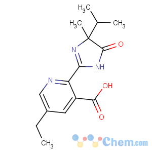 CAS No:81335-77-5;81385-77-5 5-ethyl-2-(4-methyl-5-oxo-4-propan-2-yl-1H-imidazol-2-yl)pyridine-3-<br />carboxylic acid