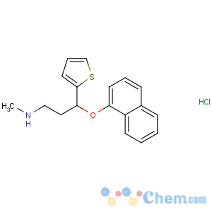 CAS No:116817-11-9;136434-34-9 N-methyl-3-naphthalen-1-yloxy-3-thiophen-2-ylpropan-1-amine