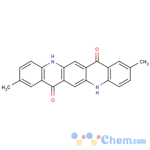 CAS No:980-26-7;16043-40-6 2,9-dimethyl-5,12-dihydroquinolino[2,3-b]acridine-7,14-dione