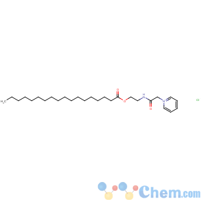 CAS No:14492-68-3;1341-08-8 2-[(2-pyridin-1-ium-1-ylacetyl)amino]ethyl octadecanoate