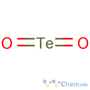 CAS No:7446-07-3;11099-09-5 tellurium dioxide