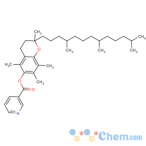 CAS No:16676-75-8;51898-34-1 [(2R)-2,5,7,8-tetramethyl-2-[(4R,8R)-4,8,12-trimethyltridecyl]-3,<br />4-dihydrochromen-6-yl] pyridine-3-carboxylate