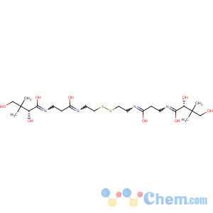 CAS No:16816-67-4;138148-35-3 D-pantethine anhydrous