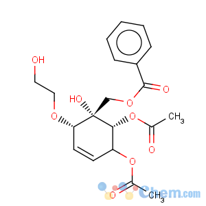 CAS No:10-05-9 [(1s,2s,6r)-5,6-diacetyloxy-1-hydroxy-2-(2-hydroxyethoxy)-1-cyclohex-3 -enyl]methyl benzoate