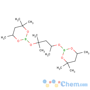 CAS No:100-89-0 1,3,2-Dioxaborinane,2,2'-[(1,1,3-trimethyl-1,3-propanediyl)bis(oxy)]bis[4,4,6-trimethyl-