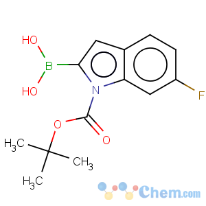 CAS No:1000068-26-7 1H-Indole-1-carboxylicacid, 2-borono-6-fluoro-, 1-(1,1-dimethylethyl) ester