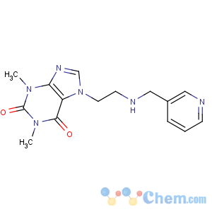 CAS No:10001-43-1 1,3-dimethyl-7-[2-(pyridin-3-ylmethylamino)ethyl]purine-2,6-dione