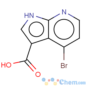 CAS No:1000340-36-2 1H-Pyrrolo[2,3-b]pyridine-3-carboxylicacid, 4-bromo-