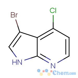 CAS No:1000340-39-5 3-bromo-4-chloro-1H-pyrrolo[2,3-b]pyridine