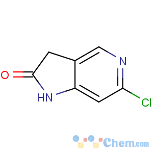 CAS No:1000342-80-2 6-chloro-1,3-dihydropyrrolo[3,2-c]pyridin-2-one