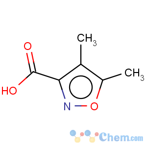 CAS No:100047-61-8 3-Isoxazolecarboxylicacid, 4,5-dimethyl-
