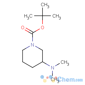 CAS No:1000576-83-9 1-Piperidinecarboxylicacid, 3-(dimethylamino)-, 1,1-dimethylethyl ester