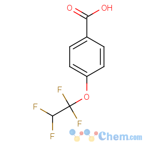 CAS No:10009-25-3 4-(1,1,2,2-tetrafluoroethoxy)benzoic acid