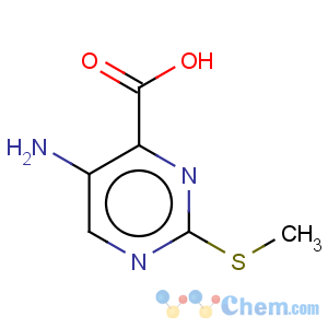 CAS No:100130-05-0 4-Pyrimidinecarboxylicacid, 5-amino-2-(methylthio)-