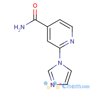 CAS No:1001659-25-1 2-imidazol-1-ylpyridine-4-carboxamide