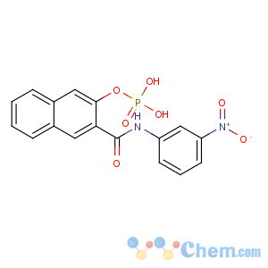 CAS No:10019-03-1 [3-[(3-nitrophenyl)carbamoyl]naphthalen-2-yl] dihydrogen phosphate