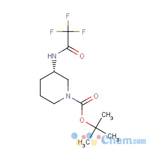 CAS No:1002359-96-7 (S)-1-Boc-3-(2,2,2-Trifluoro-acetylamino)-piperidine