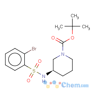 CAS No:1002360-23-7 R-3-(2-bromobenzenesulfonamido)-N-Boc-piperidine