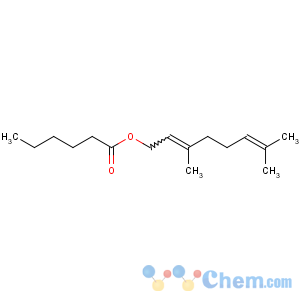 CAS No:10032-02-7 [(2E)-3,7-dimethylocta-2,6-dienyl] hexanoate