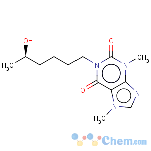 CAS No:100324-81-0 1H-Purine-2,6-dione,3,7-dihydro-1-[(5R)-5-hydroxyhexyl]-3,7-dimethyl-