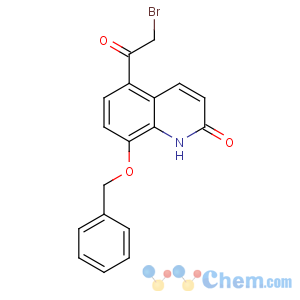CAS No:100331-89-3 5-(2-bromoacetyl)-8-phenylmethoxy-1H-quinolin-2-one