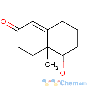 CAS No:100348-93-4 (8aR)-8a-methyl-3,4,7,8-tetrahydro-2H-naphthalene-1,6-dione