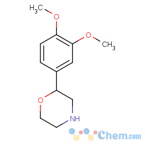 CAS No:100370-59-0 2-(3,4-dimethoxyphenyl)morpholine