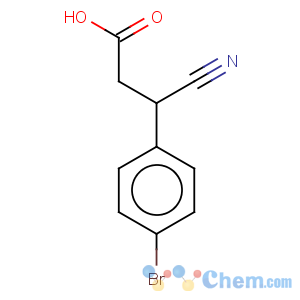 CAS No:1003707-16-1 3-(4-bromophenyl)-3-cyanopropanoic acid