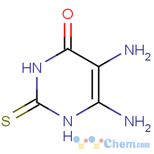CAS No:1004-76-8 5,6-diamino-2-sulfanylidene-1H-pyrimidin-4-one