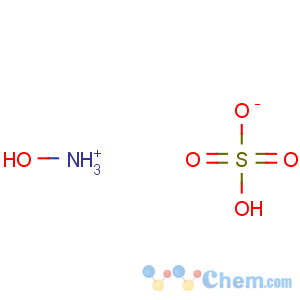 CAS No:10046-00-1 hydroxylammonium hydrogensulphate